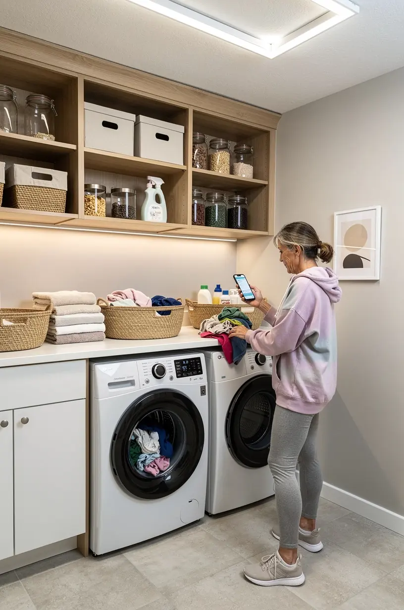 Calm morning scene with a journal and tea